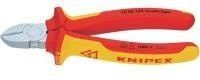 Knipex VDE Seitenschneider mit Facette 70 06 125 isoliert 125 mm - Bild 2
