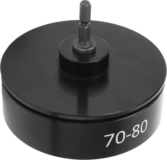 Koogeelife Elektrischer Verkorkungsmaschinen-Aufsatz aus Metall in Schwarz für 70 bis 80 mm - Bild 1