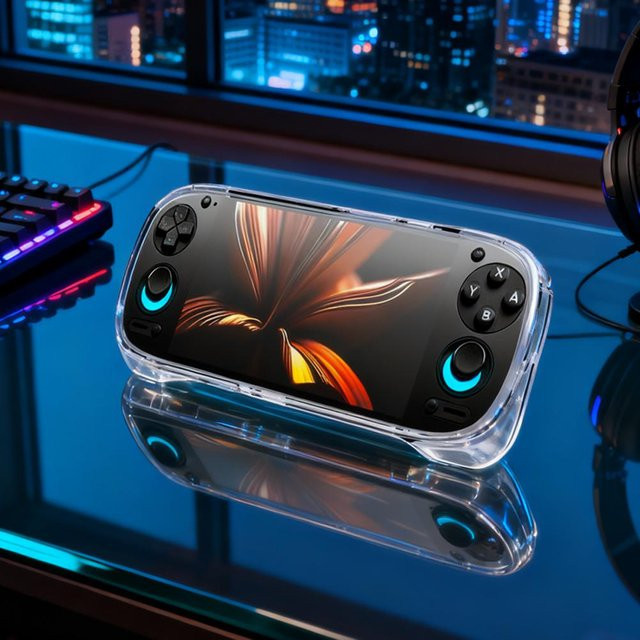 Transparente Schutzhülle aus weichem TPU für Retro Pocket 5 Gaming Handheld - Bild 1