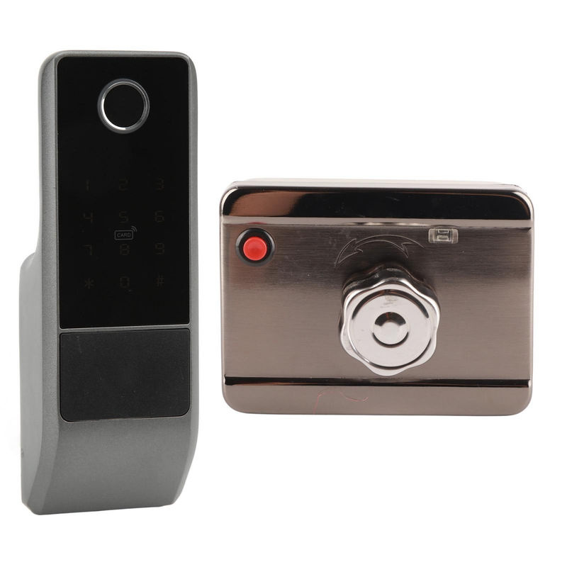 Aimo Smart Lock Elektronisches Fingerprint Türschloss Keyless Entry in Grau - Bild 3