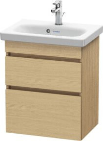 Duravit Waschtischunterschrank DuraStyle in Beige mit 2 Schubladen, wandhängend, B: 50 cm, T: 36,8 cm, H: 61 cm - Bild 1