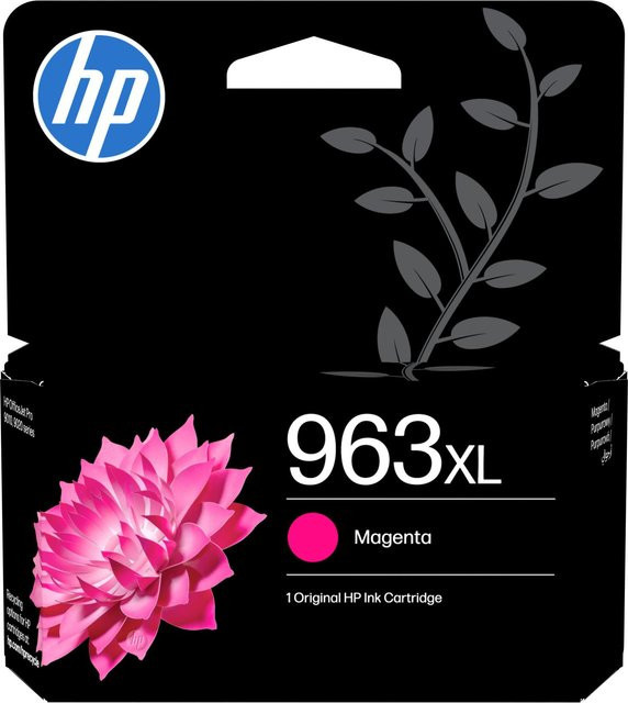 HP Original 963XL Tintenpatrone Magenta Pink für Inkjet-Drucker - Bild 1