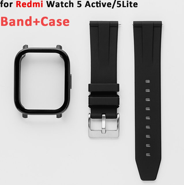 CAOWTAN Uhrenarmband Silikon, Schwarz, Unisex - Bild 1