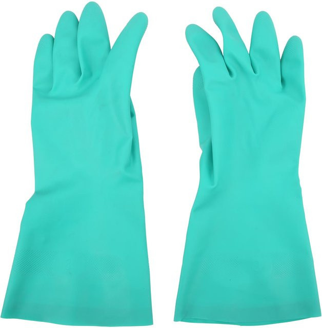 Neoglint Nitrilgummihandschuhe für Haushalt, Labor und Landwirtschaft, Blau, 2 Paar - Bild 1