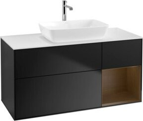 V&B Waschtischunterschrank Finion in Weiß lackiert, Breite: 120 cm, Tiefe: 50,1 cm, Höhe: 50,1 cm - Bild 1