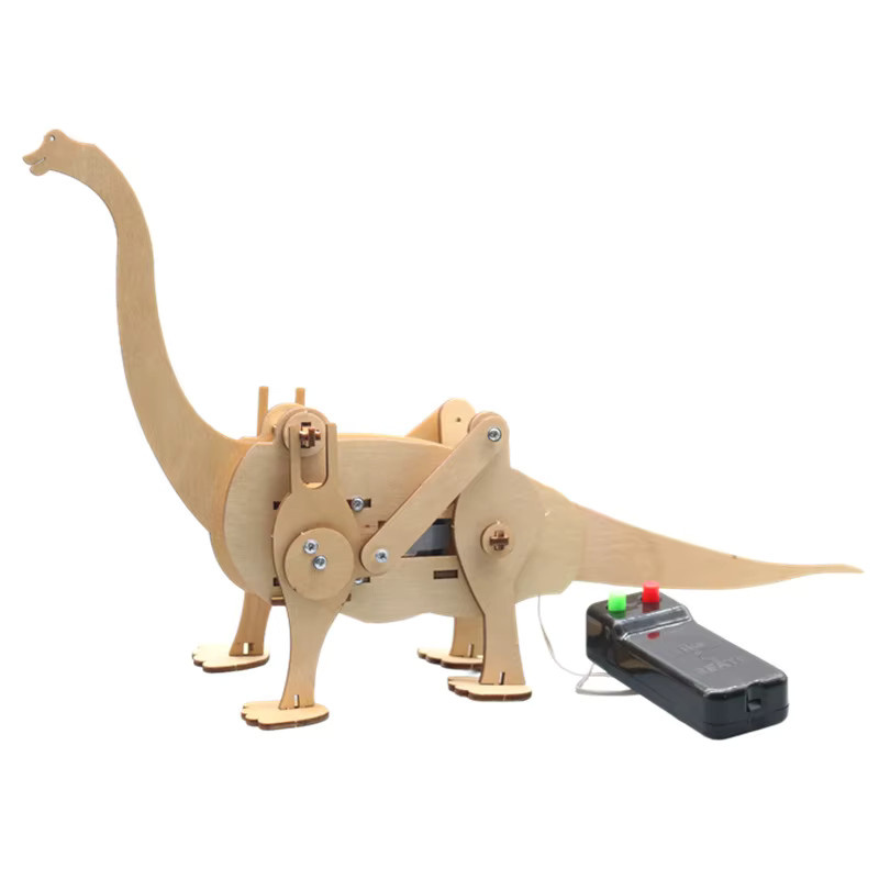 U-Angel-1988 Dinosaurier Modell, Holz Puzzle, mit Werkzeug - Bild 3