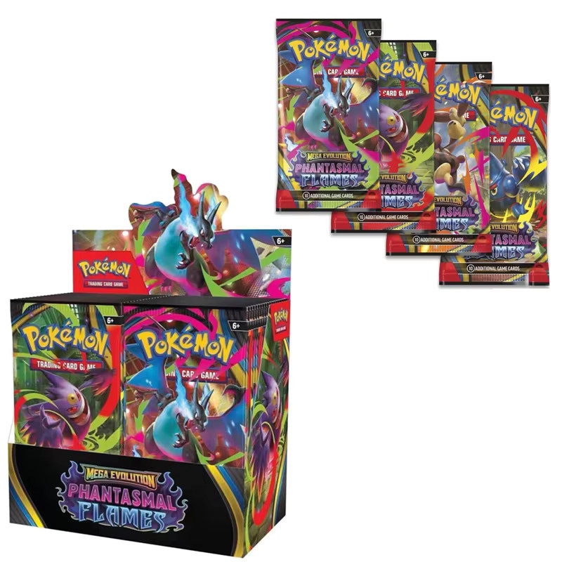 Pokémon Mega Evolution Chaos Rising Prismatic Evolutions Black Bolt, Englische Booster-Kampfkarten, 360-teiliges Set, ab 6 Jahren - Bild 4