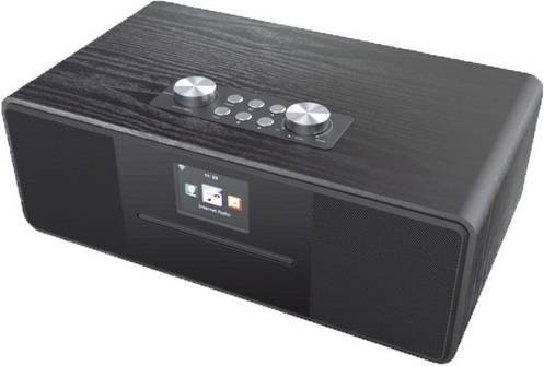 Albrecht DR 690 Internet Tischradio in Schwarz mit DAB+, UKW, CD und Bluetooth - Bild 1