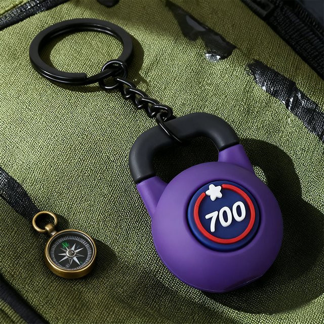diffone Schlüsselanhänger Kettlebell, Bunt, Unisex - Bild 1