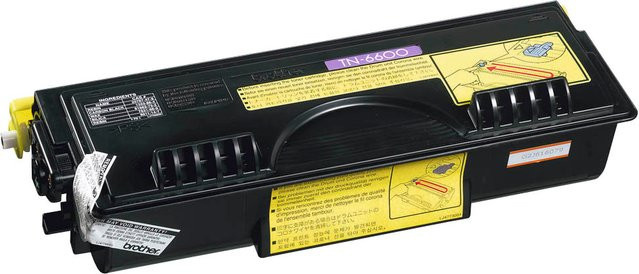 Brother Toner Cartridge TN-6600 Schwarz für Laserdrucker mit 6.000 Seiten Kapazität - Bild 1