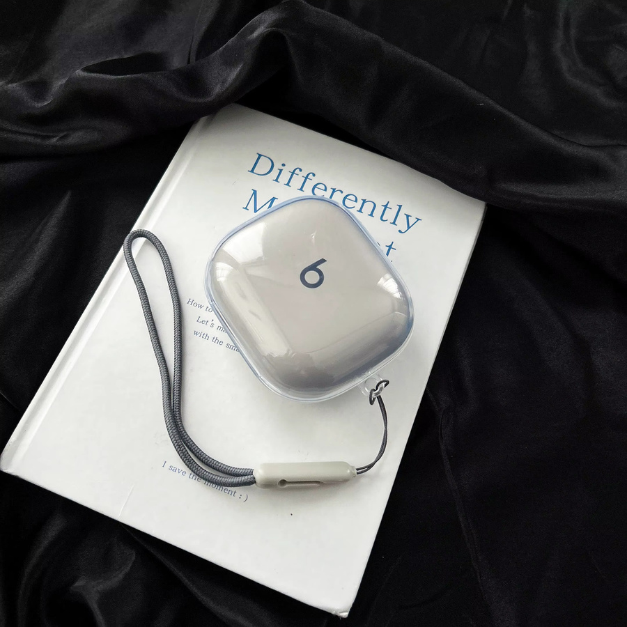 Schutzhülle für Beats Powerbeats Pro 2 Kopfhörer, transparent, abnehmbar, aus hochwertigem TPU Softshell - Bild 4
