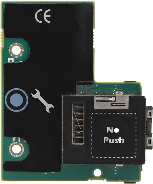 Dell iDRAC6 Enterprise Remote Access Controller Supervisor-Adapter in Schwarz für R410 R510 R610 R710 - Bild 1