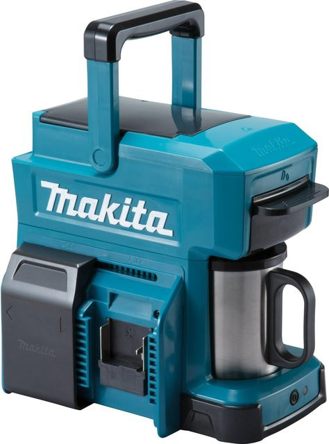 Makita Akku-Kaffeemaschine DCM501Z in Türkis/Schwarz für CXT und LXT Systeme - Bild 1
