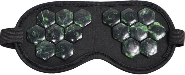 JEWELLERY W Jade Augenmaske, Schwarz, Unisex - Bild 1