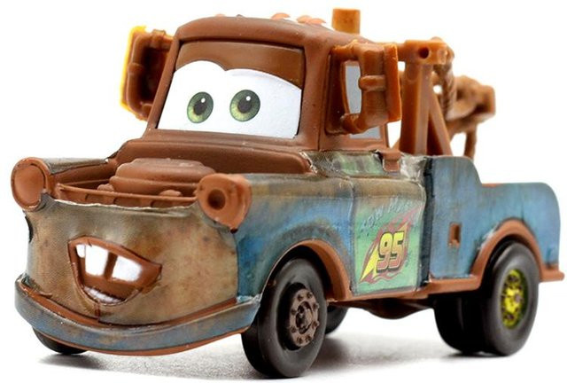 Disney Pixar Cars Lightning Mcqueen Mater 5-teiliges Set 1:55 Diecast-Fahrzeuge - Bild 1