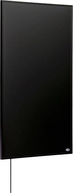Könighaus Infrarotheizung Black Edition 600 W Schwarz Kabelausgang Hoch Links - Bild 1