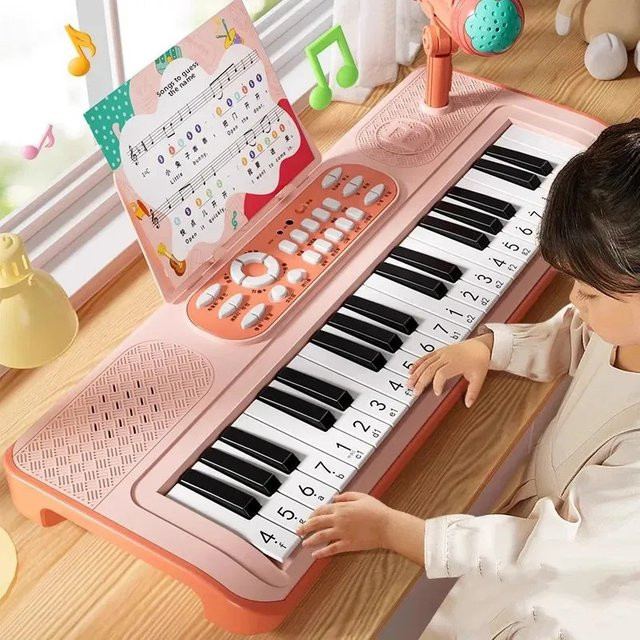 MYGVN 37-Tasten-elektronisches Klavier-Spielzeug, Keyboard, mit Sound - Bild 1