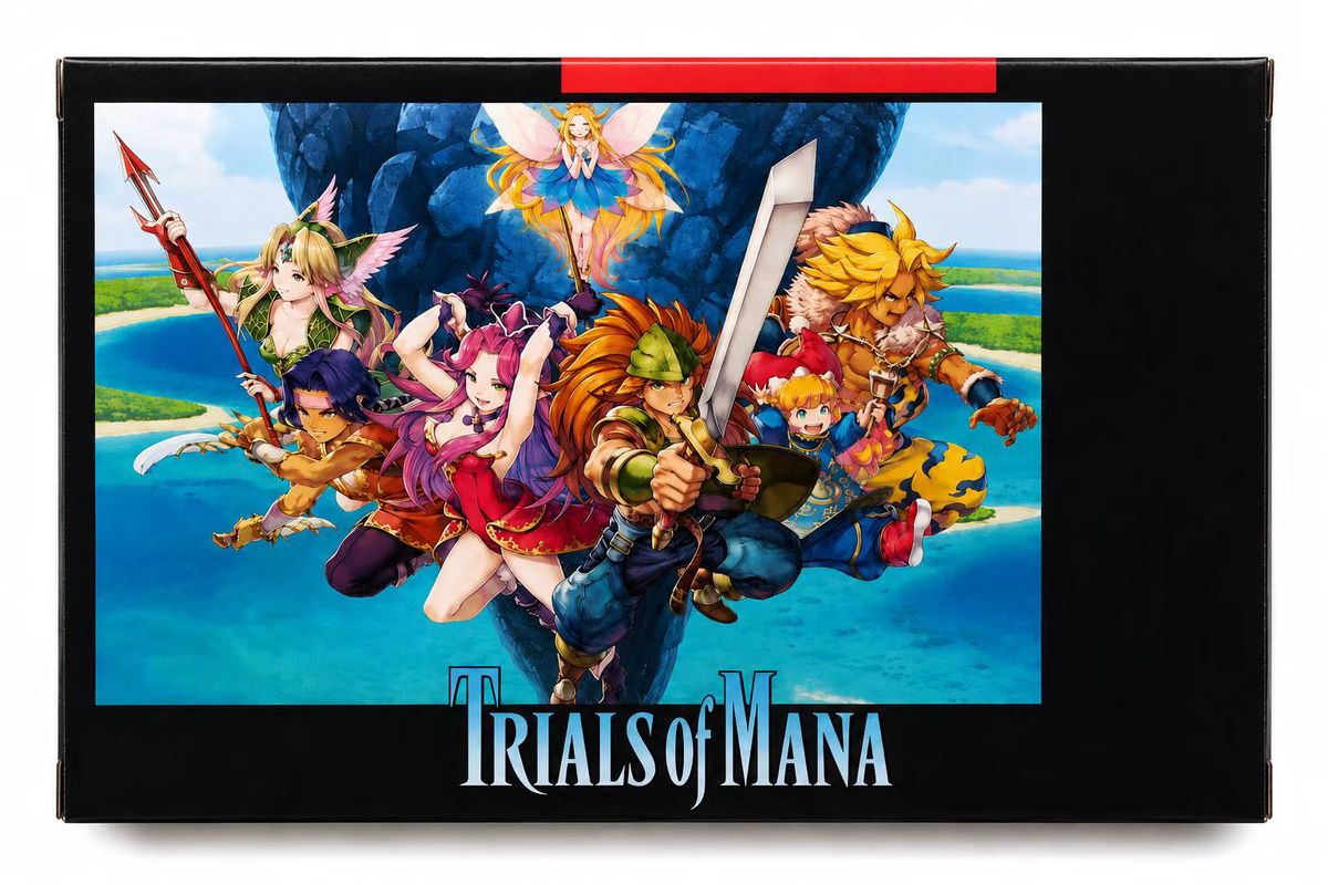 Trials of Manas Premium 16-Bit Action-RPG Retro-Spielkarte Englische Edition mit Box und SRAM-Batterie oder FRAM-Chip Speicherkarte - Bild 2