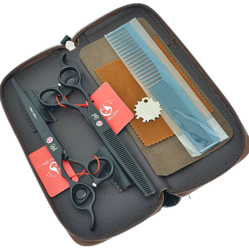 Meisha Haarscheren-Set, Linkshänder, 7,0 Zoll, Unisex - Bild 2