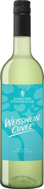 SASBACHER Winzerkeller eG Rivaner Weißwein, Baden, trocken, 2025, 0,75 l - Bild 1