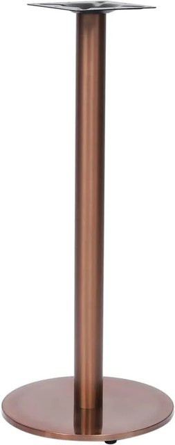vidaXL Bistrotisch-Gestell aus Edelstahl in Gold, Durchmesser: 45 cm, Höhe: 107 cm - Bild 1