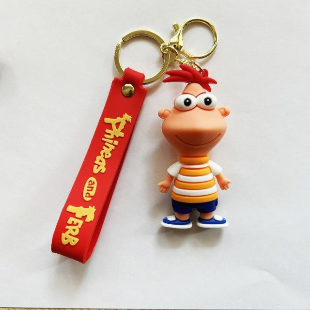 Schlüsselanhänger Phineas und Ferb Perry das Schnabeltier, PVC, Kinder - Bild 1