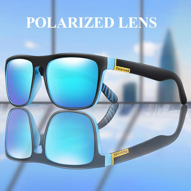 TAMWY Sonnenbrille, quadratisch, Vollrand, Kunststoff, schwarz, Unisex - Bild 1