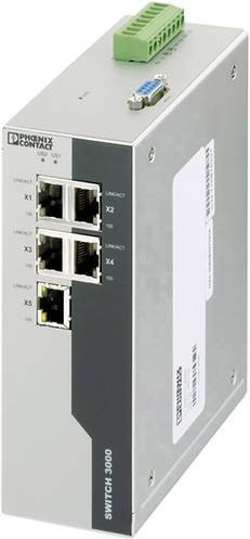 Phoenix Contact 2891032 FL SWITCH 3005T Industrial Ethernet Switch in Grau - Bild 1