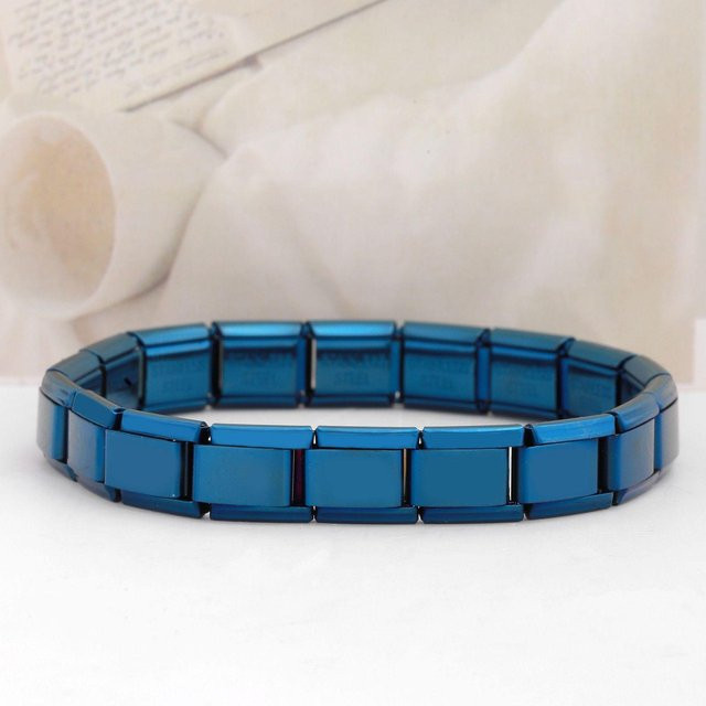 Rui Di Armband Edelstahl, blau, Unisex - Bild 1