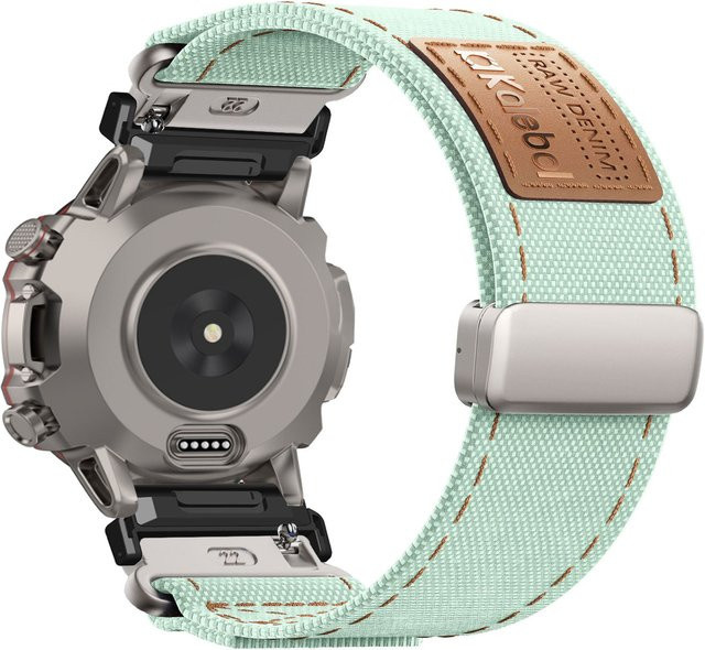 DAINU Magnetisches Canvas-Armband für Amazfit Falcon in Schwarz oder Blau - Bild 1