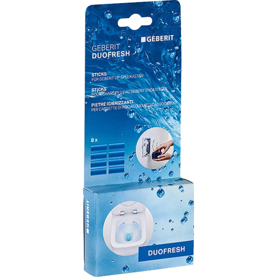 Geberit Duofresh Stick WC-Reiniger, 8 Stück, Blau - Bild 2