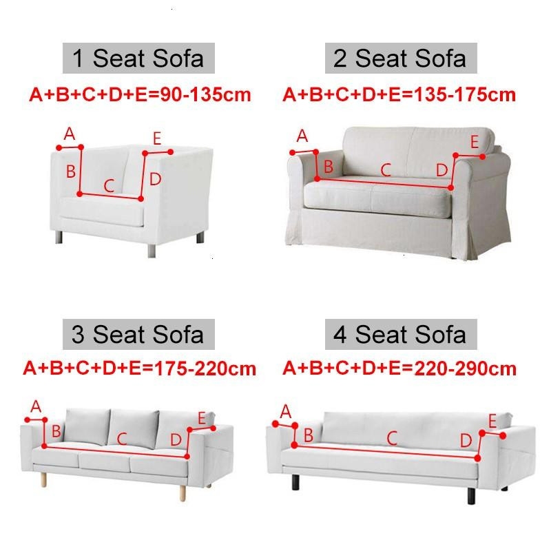 YZFZP Jacquard Sofabezug aus Polyester, rutschfester Schutzbezug für 1- bis 4-Sitzer Sofas, goldgelb - Bild 2