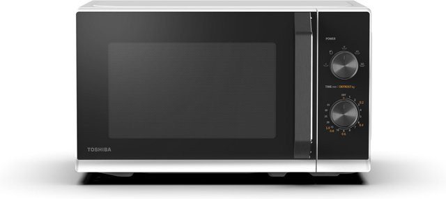 Toshiba Solo-Mikrowelle MW3-MM20PF(WH) in Schwarz/Weiss - Bild 1