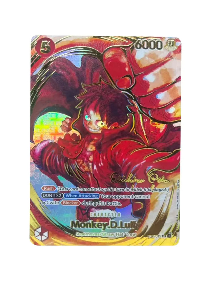 Bandai One Piece Monkey D. Ruffy Sammelkarten, English, Piraten - Bild 2