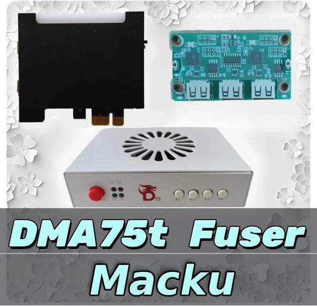 CHANGXI 75T DMA Bundle mit 75t Board, 6. Generation Fusion-Gerät HDMI Fuser und Makcu DMA Kit Set - Bild 1