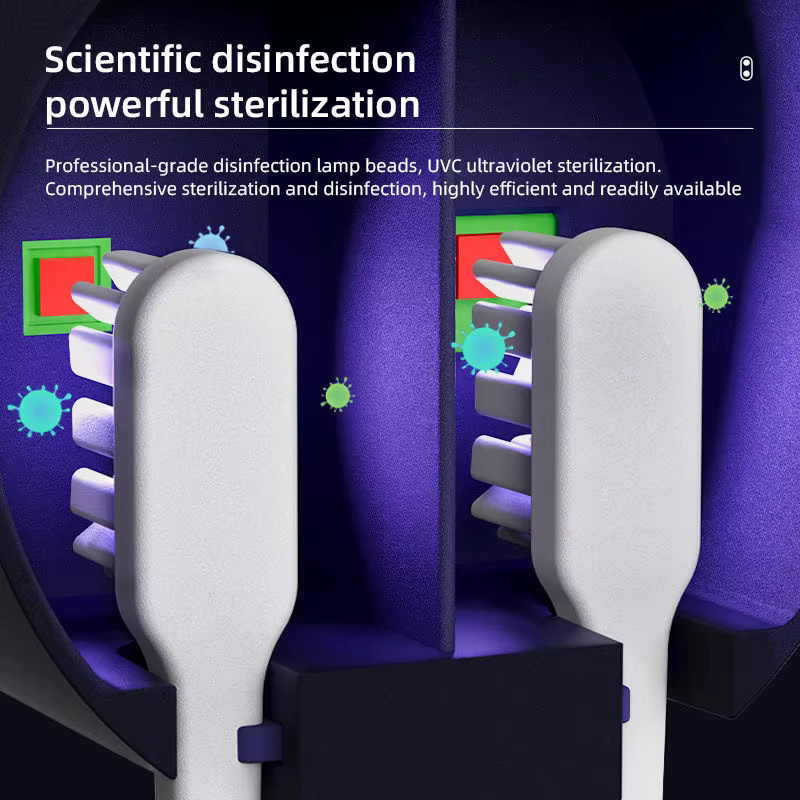 sulvgo Zahnbürsten-Sterilisator, weiß, Unisex - Bild 3