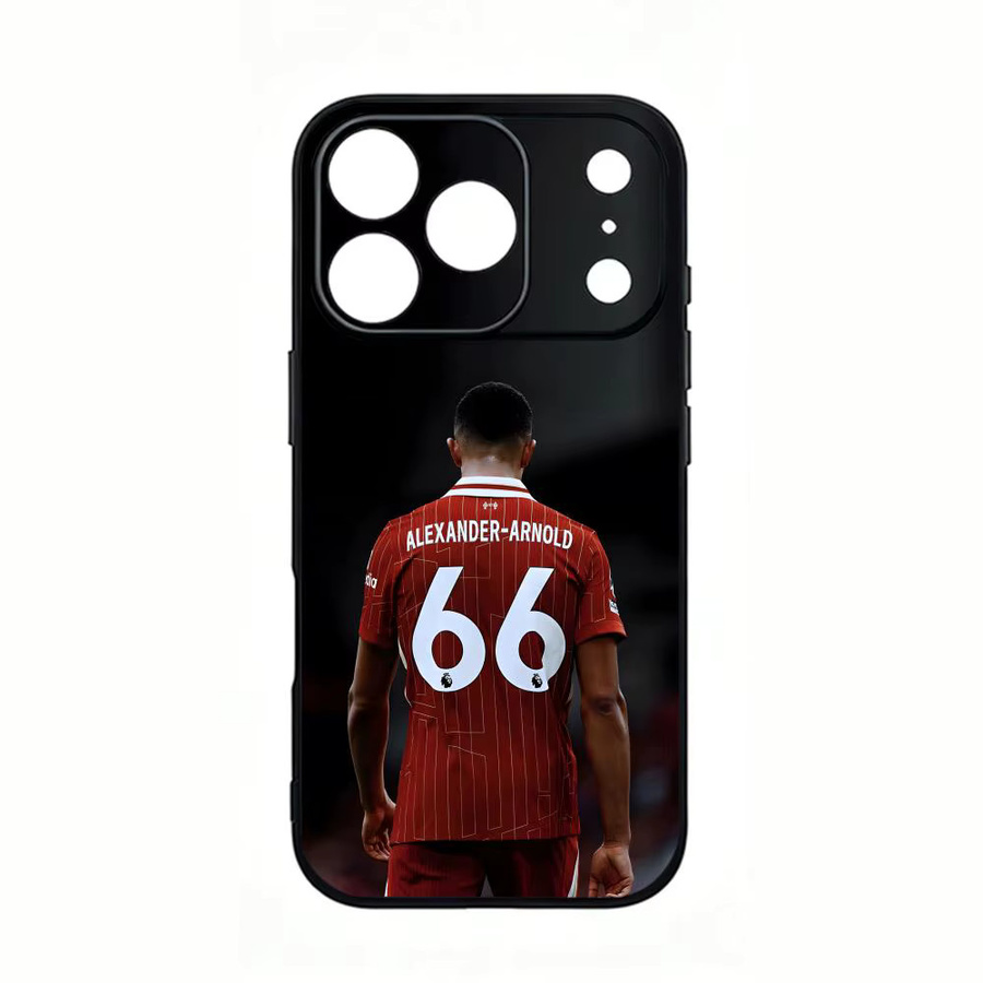 T-Trent Alexander Arnold Jelly Handyhülle für Apple iPhone 17 16 15 14 13 12 Pro Max, zweischichtiger stoßfester Schutz, mehrfarbig - Bild 3