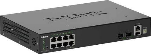 D-Link DGS-1530-10/E Netzwerk Switch mit 10 GB-E Ports in Schwarz - Bild 1