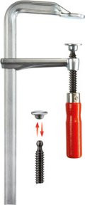 Bessey Ganzstahl-Schraubzwinge GZ 1000/120 in Silber - Bild 1