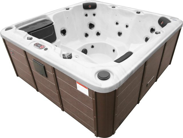 Canadian Spa Whirlpool Winnipeg quadratischer Whirlpool in Multicolour B/T/H: 199 x 199 x 80 cm - Bild 1