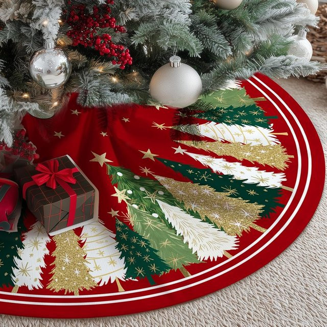 VIKAMA Weihnachtsbaumbasis als Unterring und Baumrock für deine Weihnachtsdekoration - Bild 1