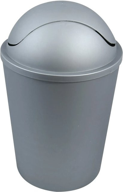 MSV Schwingdeckeleimer in Silber - Bild 1