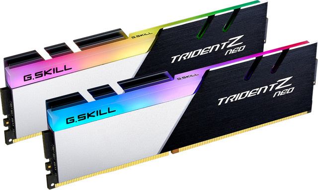 G.Skill Trident Z Neo DDR4 RAM Kit 16GB (2x8GB) 3600MHz CL16 RGB Schwarz/Silber/Multicolor - Bild 1