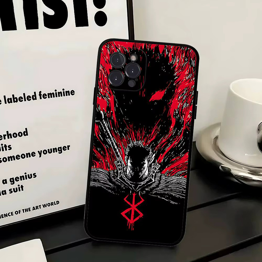 Anime Berserker Guts Handyhülle für iPhone 11 bis iPhone 17 Pro Max Plus von moetch - Bild 2