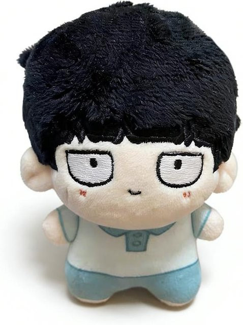 Yiran toy Anime Plüschpuppe Kageyama Shigeo Reigen Arataka, Stofftier Rucksack Schlüsselanhänger, 10cm, ab 18 Jahre - Bild 1