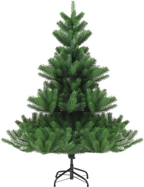 vidaXL Künstlicher Weihnachtsbaum Nordmanntanne in Grün, Höhe: 200 cm - Bild 1