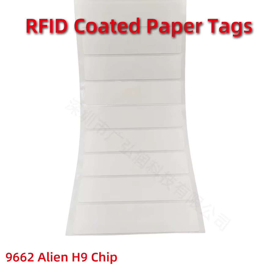 100 Stück RFID UHF Aufkleber Etiketten 860-960MHz für Sport Timing, Fahrzeuge und Asset Inventar - Bild 2