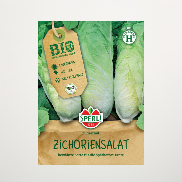 Sperli Zichoriensalat Zuckerhut Bio Gemüsesamen - Bild 1
