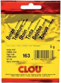 Clou Pulverbeize Eiche Hell wasserbasiert 25 g - Bild 2