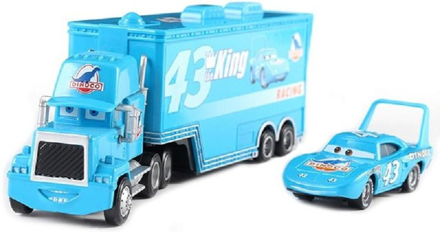 Disney Pixar Cars 3 Jackson Storm Lightning McQueen Chick Hicks King Luigi, Spielzeug Fahrzeuge, 1:55, ab 4 Jahren - Bild 1